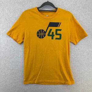 Kids L 14-16 Donovan Mitchell Utah Jazz 45 Yellow NBA T Shirt